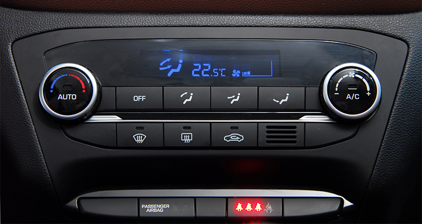 Car Air Conditioning Controls